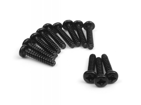 Samořezné šroubky s plochou hlavou PBHO3x15mm (12ks) Smyter