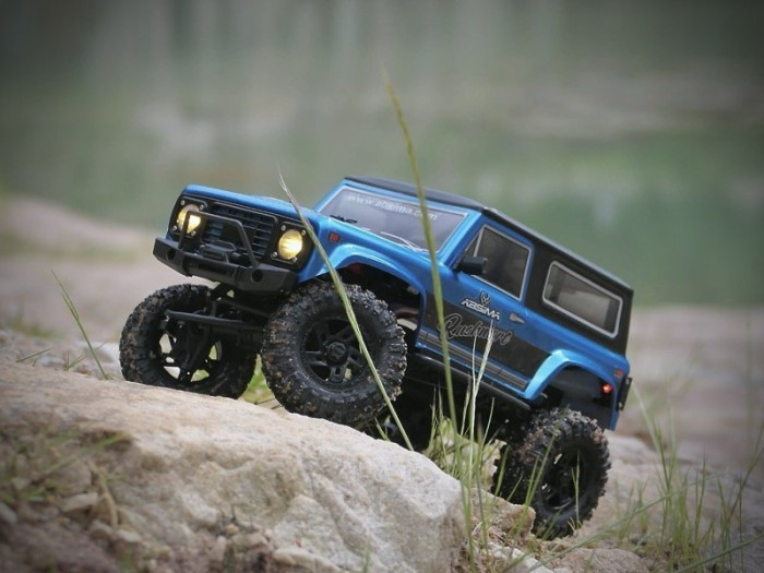 Mini Crawler Absima / Hobby Plus CR-18P Brushless 2024 Rushmore 1:18 RTR - modrý