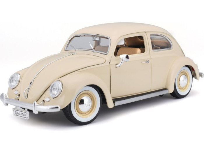 Bburago Volkswagen Kafer Beetle 1955 1:18 béžová