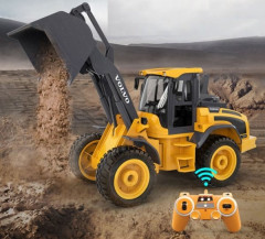 RC Nakladač Volvo L50H 1:16,žlutá, DOUBLE E (E569003)