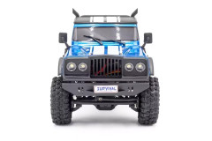 RTR HOBBYTECH CRX18 Truck Trial 1/18, 6wd, krátká verze, - modrý