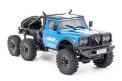 RTR HOBBYTECH CRX18 Truck Trial 1/18, 6wd, krátká verze, - modrý