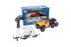 RC auto HOBBYTECH CRX18 Truck Trail 1/18, 6wd, RTR,krátká verze, - oranžová