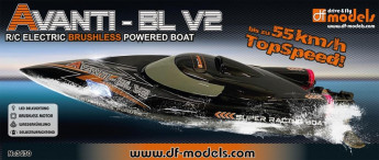 DF models RC loď AVANTI BL V2 RTR