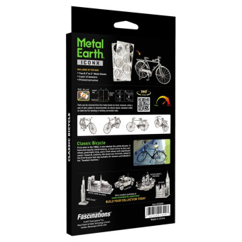 Metal Earth Luxusní ocelová stavebnice Bon Voyage Bicycle