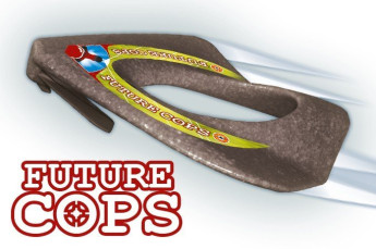 Günther  Raketoplán Future Cops vystřelovací z praku