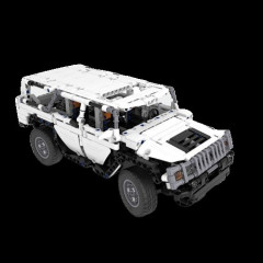 CaDA RC stavebnice Hummer H2 Warrior 325 dílků