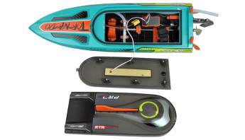 Amewi RC loď Tornado 450mm RTR sada brushless 65km/h LED osvětlení