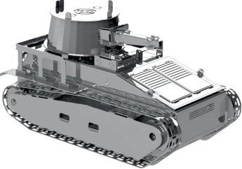 Metal Time Luxusní ocelová stavebnice tank Leichttractor Vs.Kfz.31