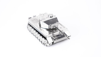 Metal Time Luxusní ocelová stavebnice tank Ponderouse Panzer World of Tanks