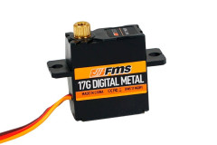 Servo 17g s kovovými převody, 700mm kabel