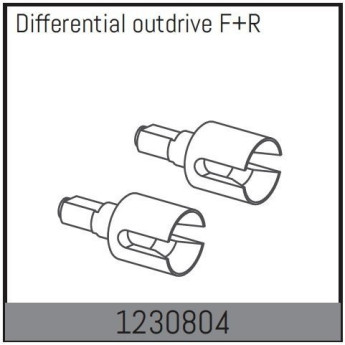 1230804 - Differential Outdrives front/rear