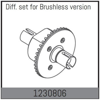 1230806 - Differential front/rear BL-version