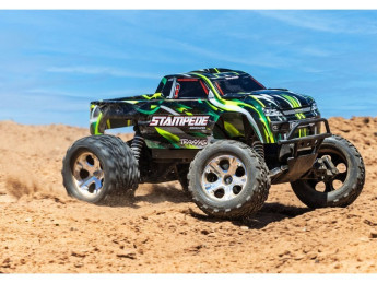 Traxxas Stampede 1:10 BL-2s RTR růžový