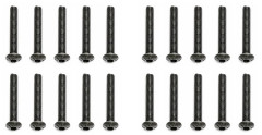 M3x20mm šroub s imbusouvou půlkulatou hlavou, 10ks.