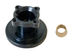 FT hliníkový setrvačník čtyřčelisťová kompletní spojky včetně mosazného kuželu