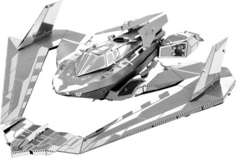 Metal Earth Luxusní ocelová stavebnice Batman vs Superman Batwing