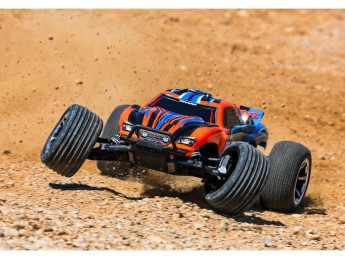 Traxxas Rustler 1:10 HD RTR oranžový