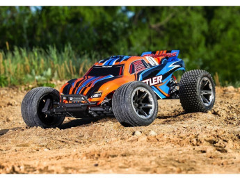 Traxxas Rustler 1:10 HD RTR oranžový