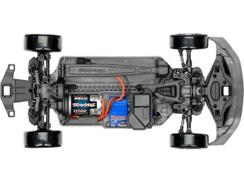 Traxxas 4-Tec Drift Ford Mustang 1:10 RTR červený