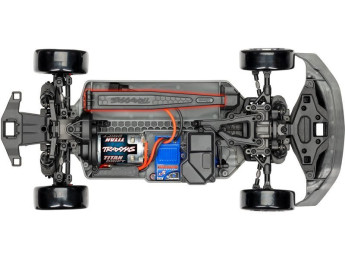 Traxxas 4-Tec Drift Ford Mustang 1:10 RTR červený