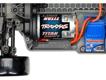 Traxxas 4-Tec Drift Ford Mustang 1:10 RTR červený