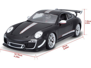 Bburago Plus Porsche 911 GT3 RS 4.0 1:18 černá