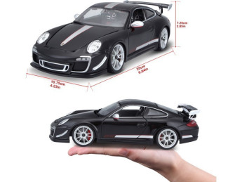 Bburago Plus Porsche 911 GT3 RS 4.0 1:18 černá