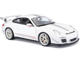 Bburago Plus Porsche 911 GT3 RS 4.0 1:18 bílá
