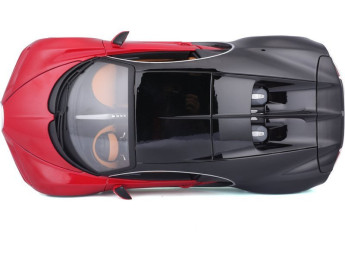 Bburago Plus Bugatti Chiron 1:18 modrá