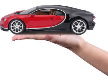 Bburago Plus Bugatti Chiron 1:18 modrá