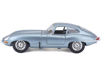 Bburago Jaguar E-type Coupe 1:18 modrá