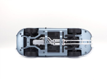 Bburago Jaguar E-type Coupe 1:18 modrá