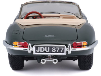Bburago Jaguar E-type Cabriolet 1:18 zelená