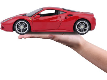 Bburago Ferrari 488 GTB 1:18 červená