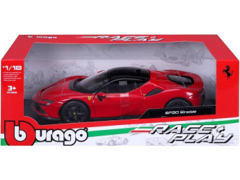 Bburago Ferrari SF90 Stradale 1:18 červená