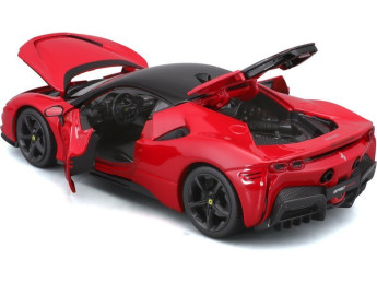 Bburago Ferrari SF90 Stradale 1:18 červená