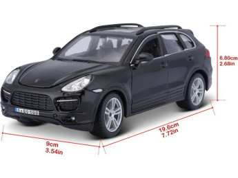 Bburago Plus Porsche Cayenne Turbo 1:24 černá