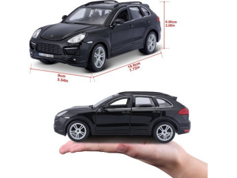 Bburago Plus Porsche Cayenne Turbo 1:24 černá