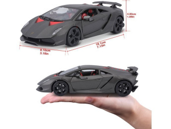 Bburago Plus Lamborghini Sesto Elemento 1:24 černá