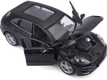 Bburago Plus Porsche Macan 1:24 černá metalíza