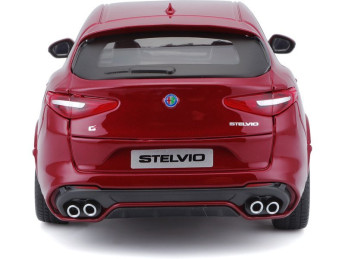 Bburago Alfa Romeo Stelvio 1:24 červená