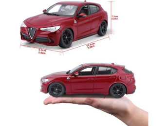 Bburago Alfa Romeo Stelvio 1:24 červená