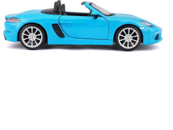 Bburago Porsche 718 Boxster 1:24 modrá