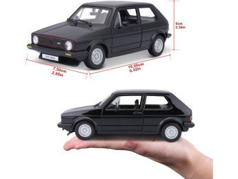 Bburago Volkswagen Golf MK1 GTI 1:24 černá