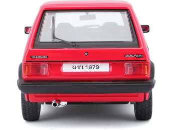 Bburago Volkswagen Golf MK1 GTI 1:24 červená