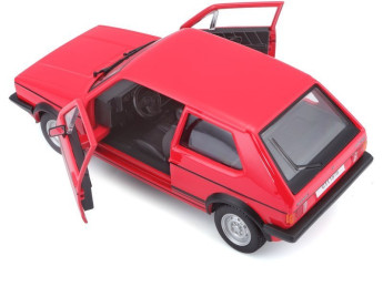 Bburago Volkswagen Golf MK1 GTI 1:24 červená