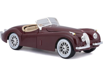 Bburago Jaguar XK 120 Roadster 1951 1:24 červená