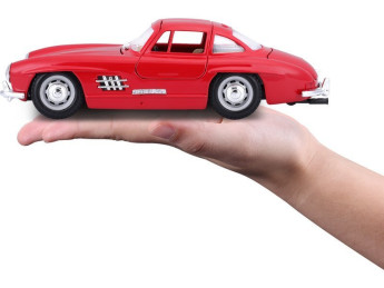 Bburago Mercedes-Benz 300 SL 1954 1:24 červená