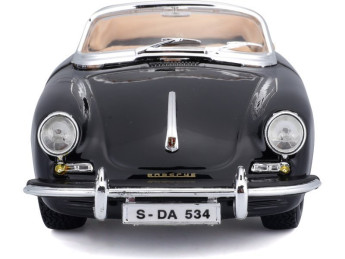 Bburago Porsche 356B Cabriolet 1961 1:24 černá
